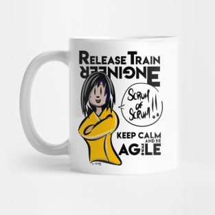 Keep calm an be Release Train Engineer Mug